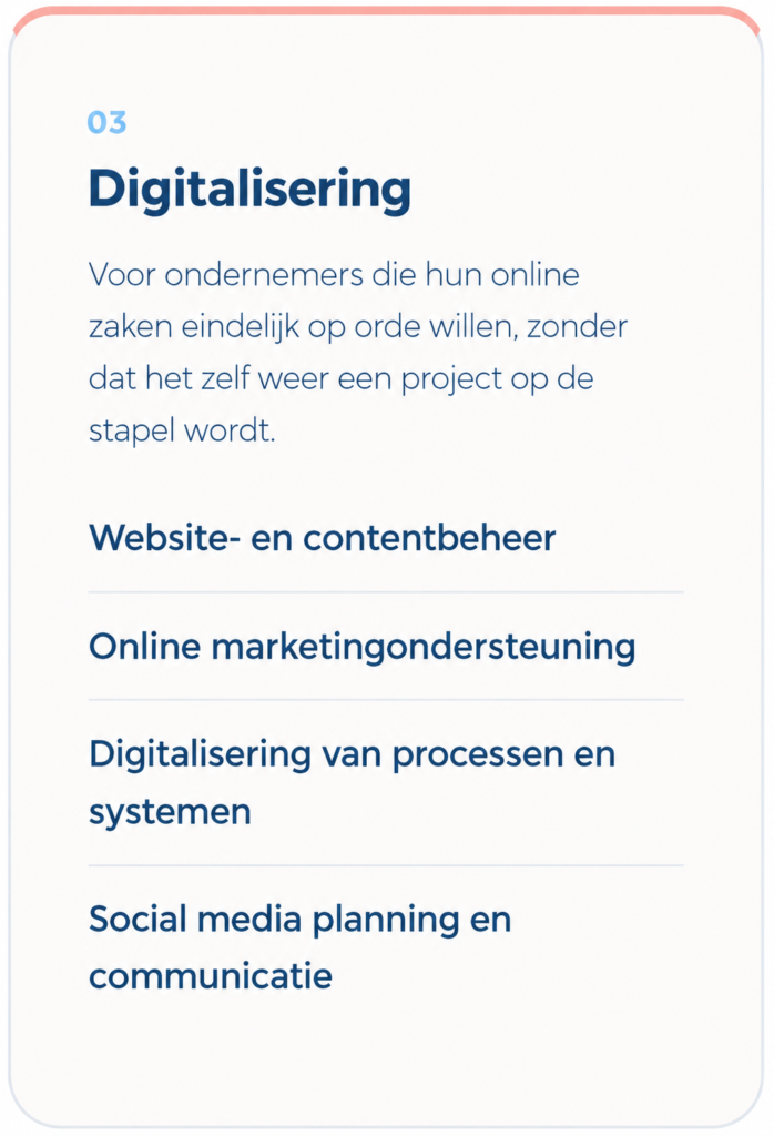 pakketen DH digitalisering